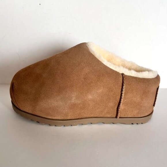 UGG Pumped Slide Slipper Chestnut New with Box 7 - Picture 11 of 16